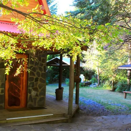 La Cabana De Piedra Las Trancas Exterior photo